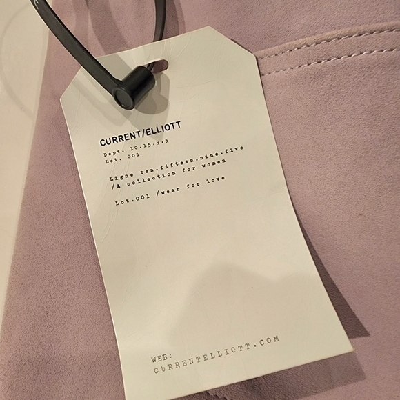 Current/Elliott The Suede 5-Pocket Mini Skirt - Picture 8 of 10